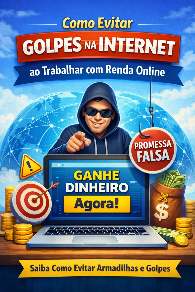 Como Evitar Golpes na Internet ao Trabalhar com Renda Online