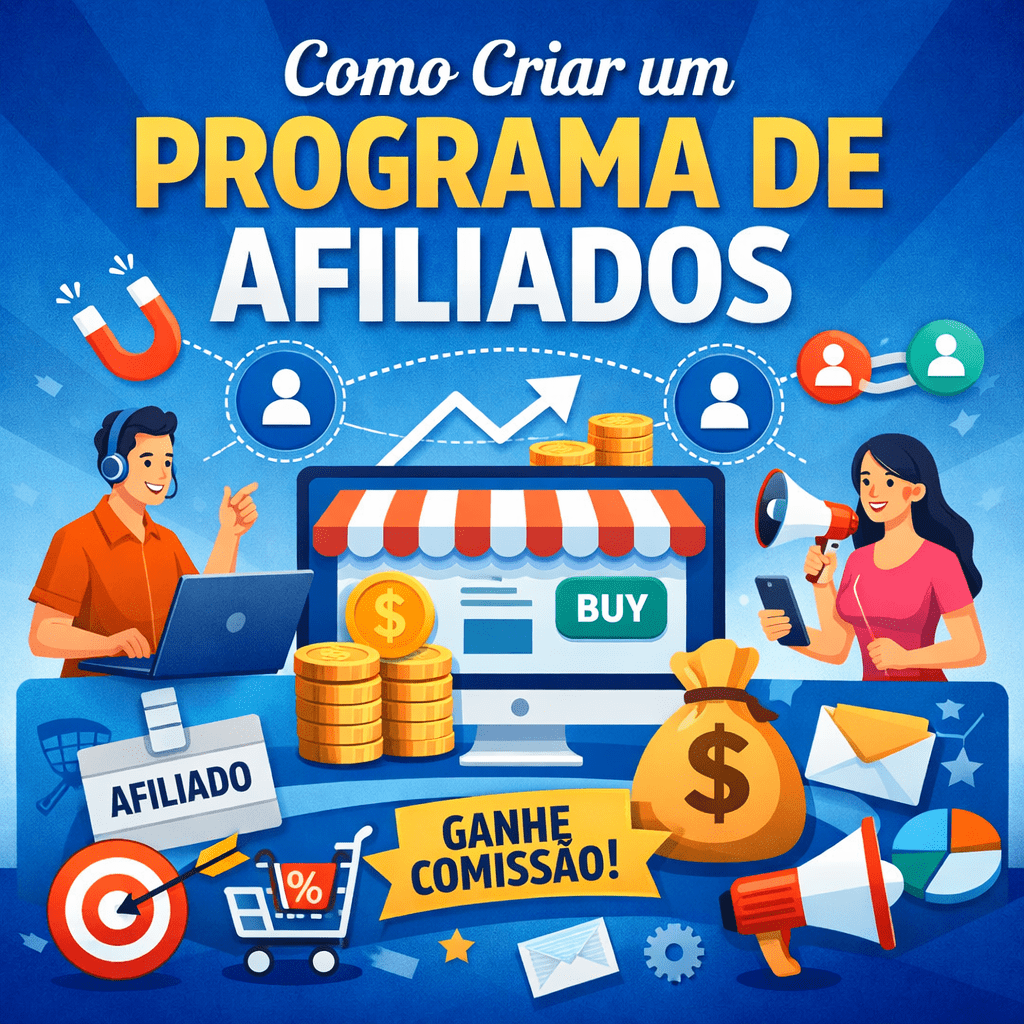 Criar um programa de afiliados
