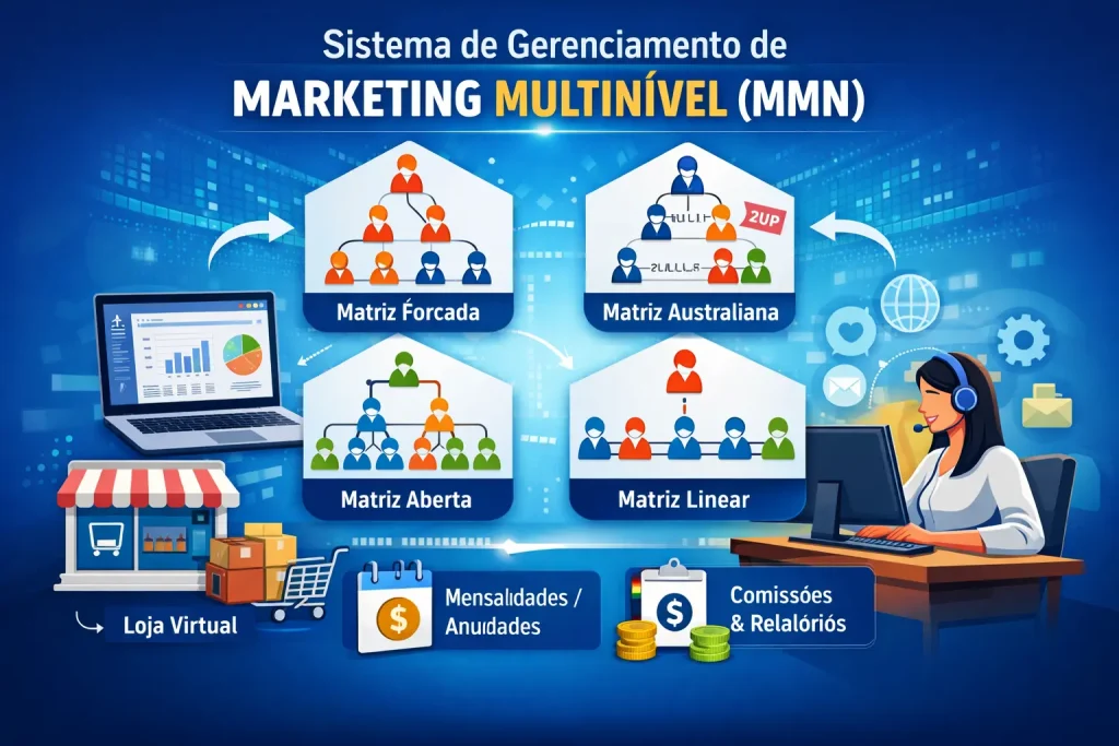 Sistema de gerenciamento de marketing digital